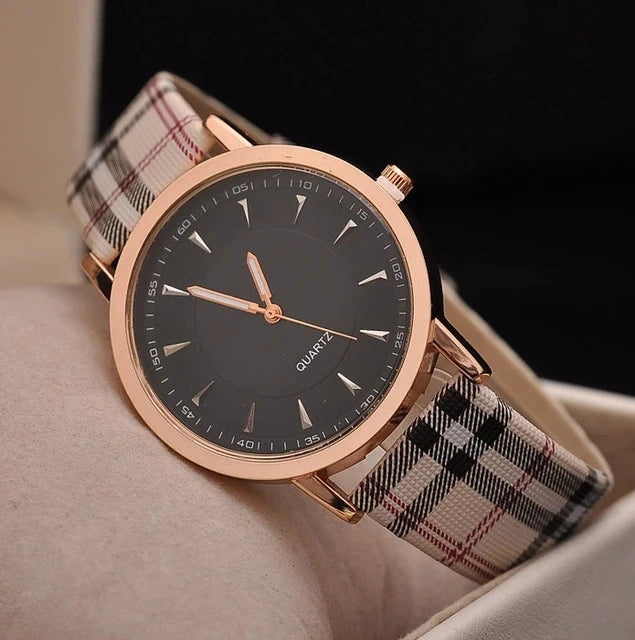 Timeless Plaid Classic Watch