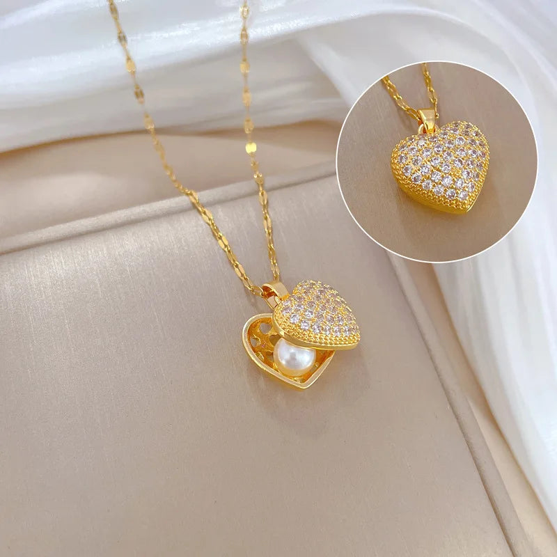 Sparkling Heart Pendant