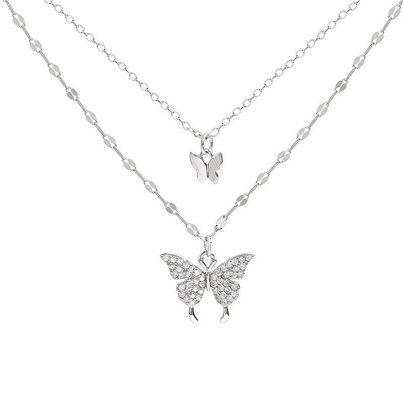 Butterfly Necklace - Exquisite Women's Jewelry Gift