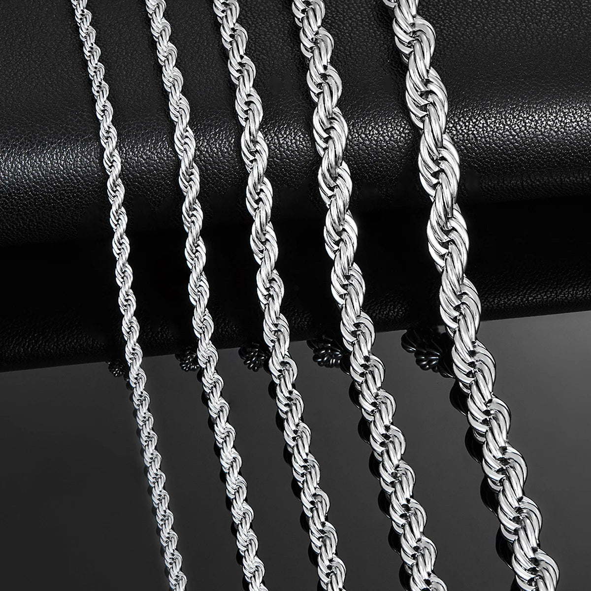 Sterling Rope Chain