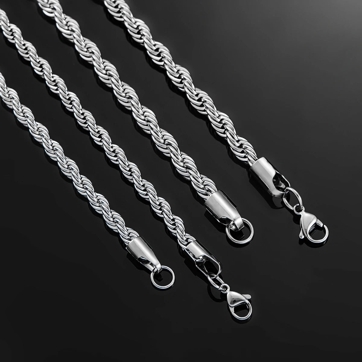 Sterling Rope Chain