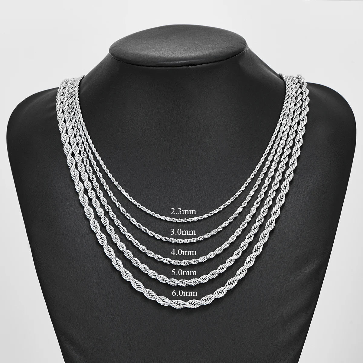 Sterling Rope Chain