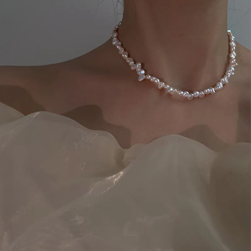 Classic Pearl Bead Necklace