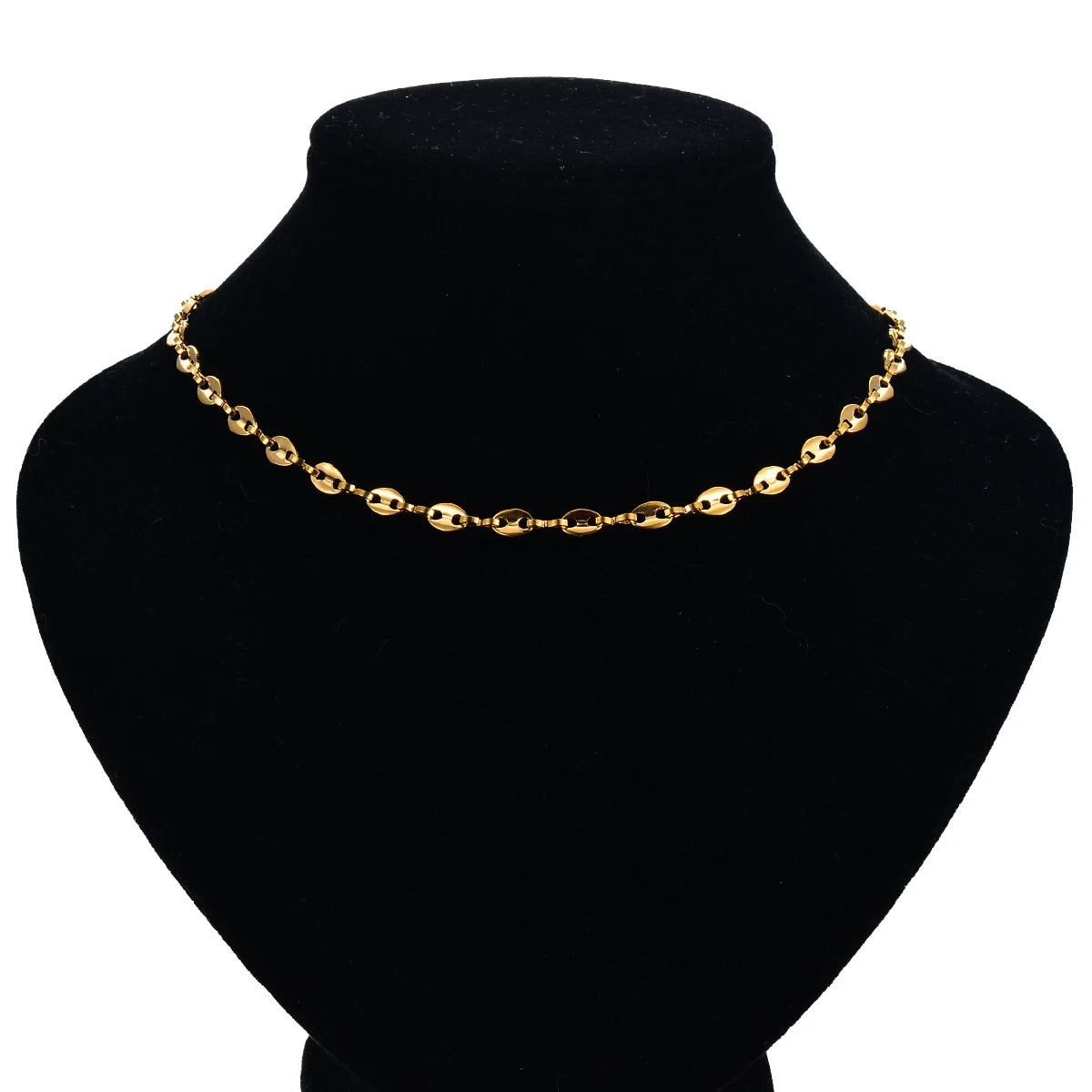 Golden and Silver Luxe Chain Necklace