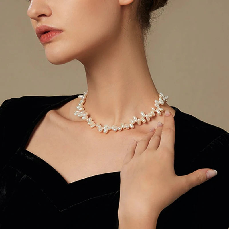 Classic Pearl Bead Necklace