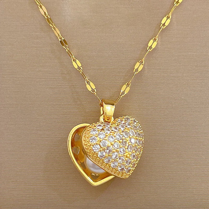 Sparkling Heart Pendant